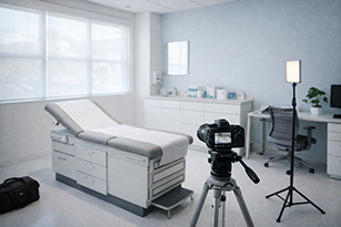 Arztpraxis mieten für Dreharbeiten