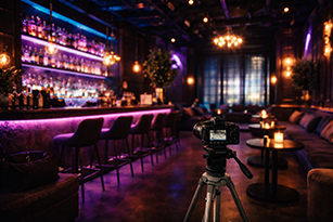 Club oder Bar als Drehort